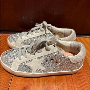 Golden Goose Super Star Glittered Sneakers